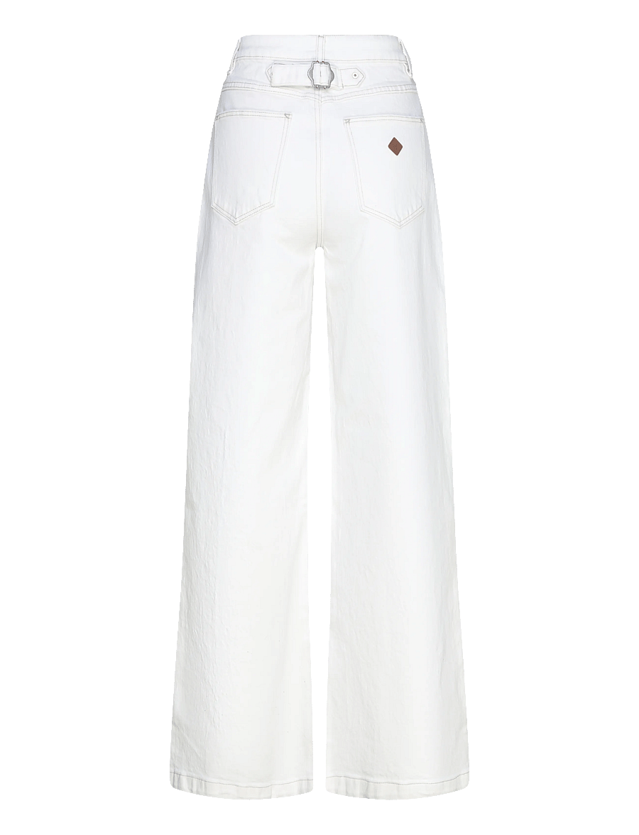 ABRAND - 94 HIGH WIDE WESTERN WHITE WESTERN WHITE - laia säärega teksad - white - 2