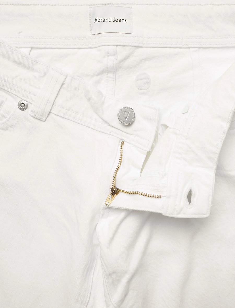 ABRAND - 00 SUPER LOW KICK TALL WHITE WHITE - alt eriti laia säärega teksad - white - 3