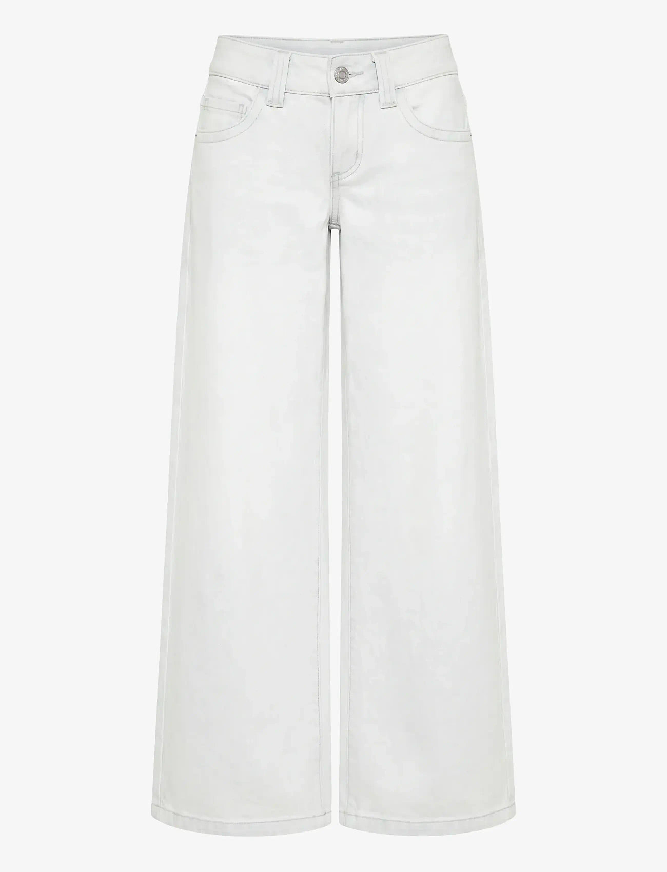ABRAND - 00 SUPER LOW WIDE WHITE TALL RCY WHITE - brede jeans - white - 1