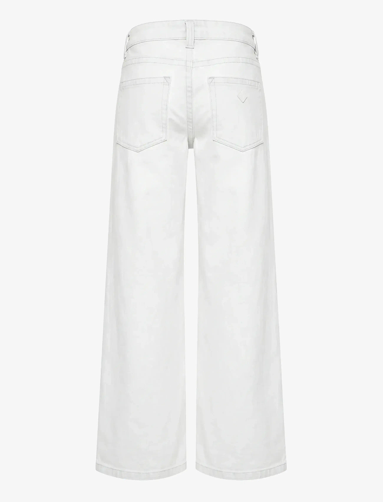 ABRAND - 00 SUPER LOW WIDE WHITE TALL RCY WHITE - brede jeans - white - 2