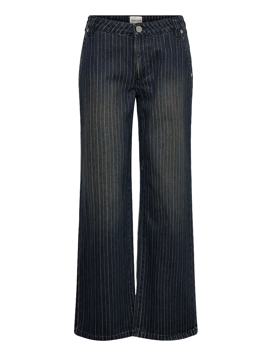 ABRAND - 99 LOW BAGGY PINSTRIPE PINSTRIPE - brede jeans - multi - 1