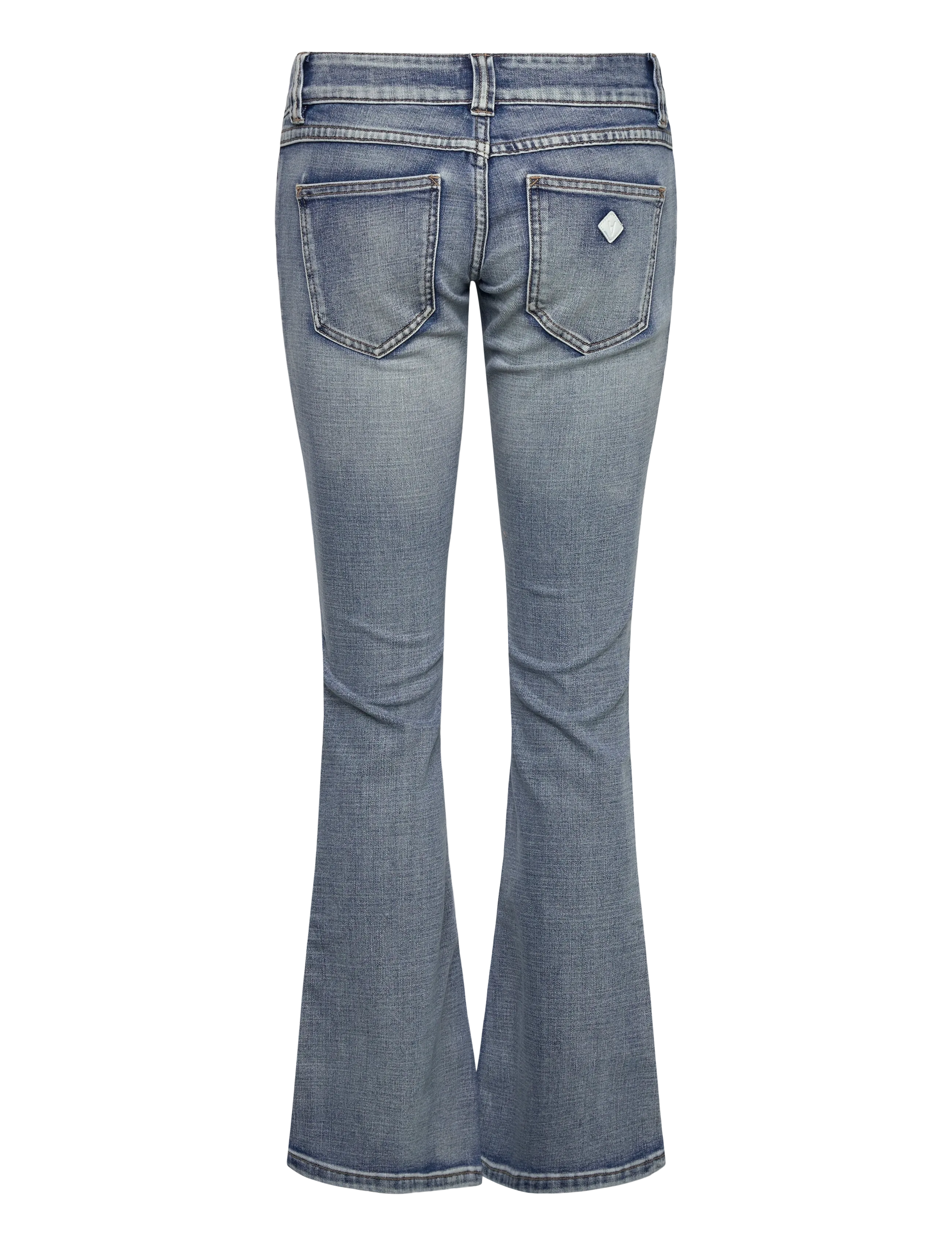 ABRAND - 00 SUPER LOW KICK HARPER HARPER - leveälahkeiset farkut - blue - 2