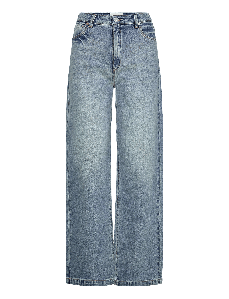 ABRAND - 94 HIGH WIDE SELENA SELENA - brede jeans - blue - 0