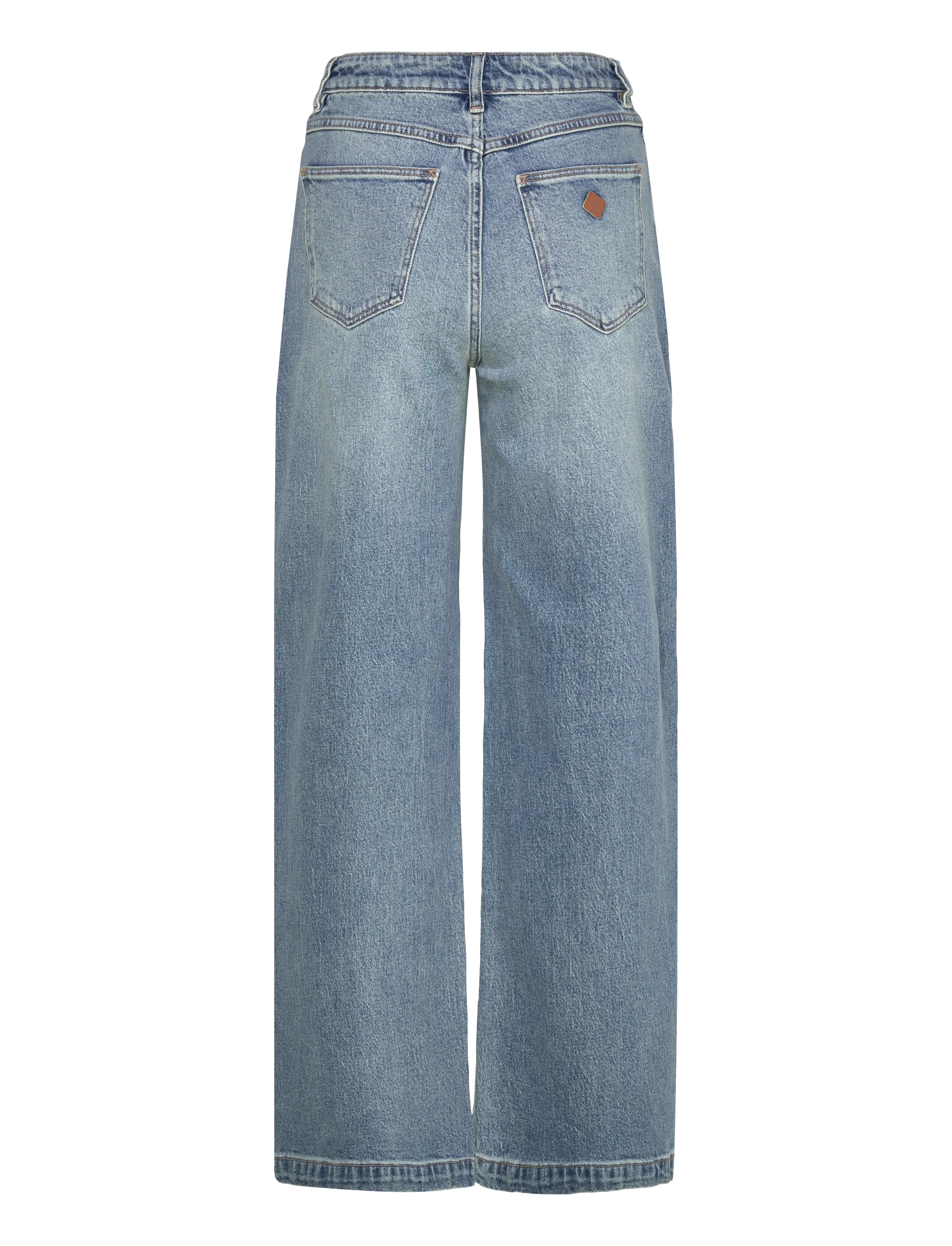 ABRAND - 94 HIGH WIDE SELENA SELENA - hosen mit weitem bein - blue - 1