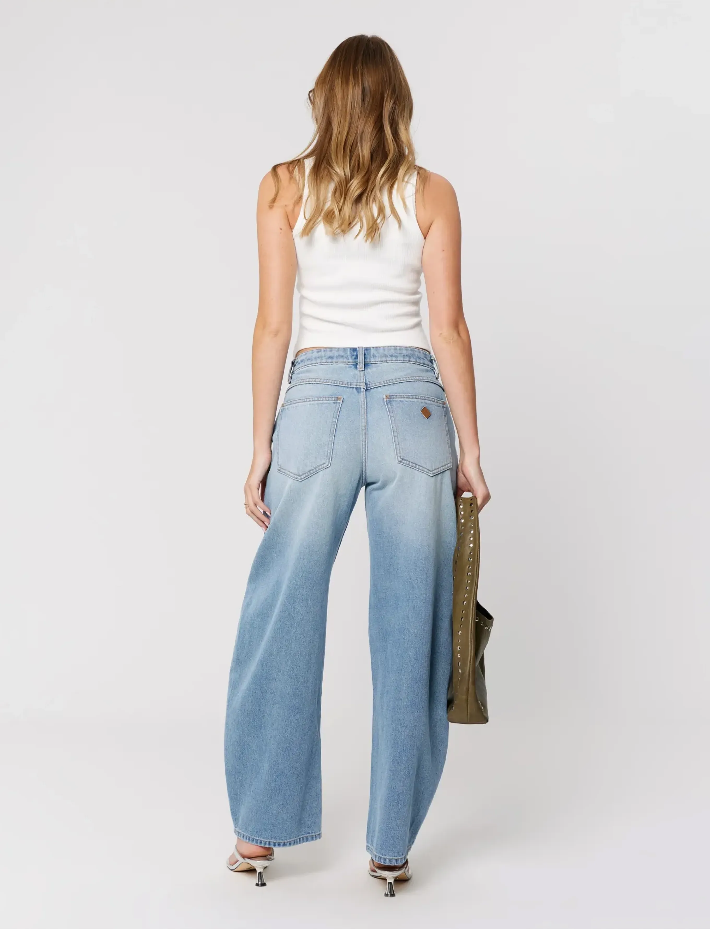 ABRAND - 95 MID BARREL STEVIE STEVIE - jeans - blue - 4