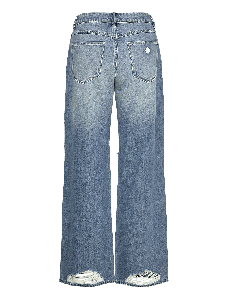 ABRAND - 99 LOW BAGGY DANNI RIP DANNI - hosen mit weitem bein - blue - 1