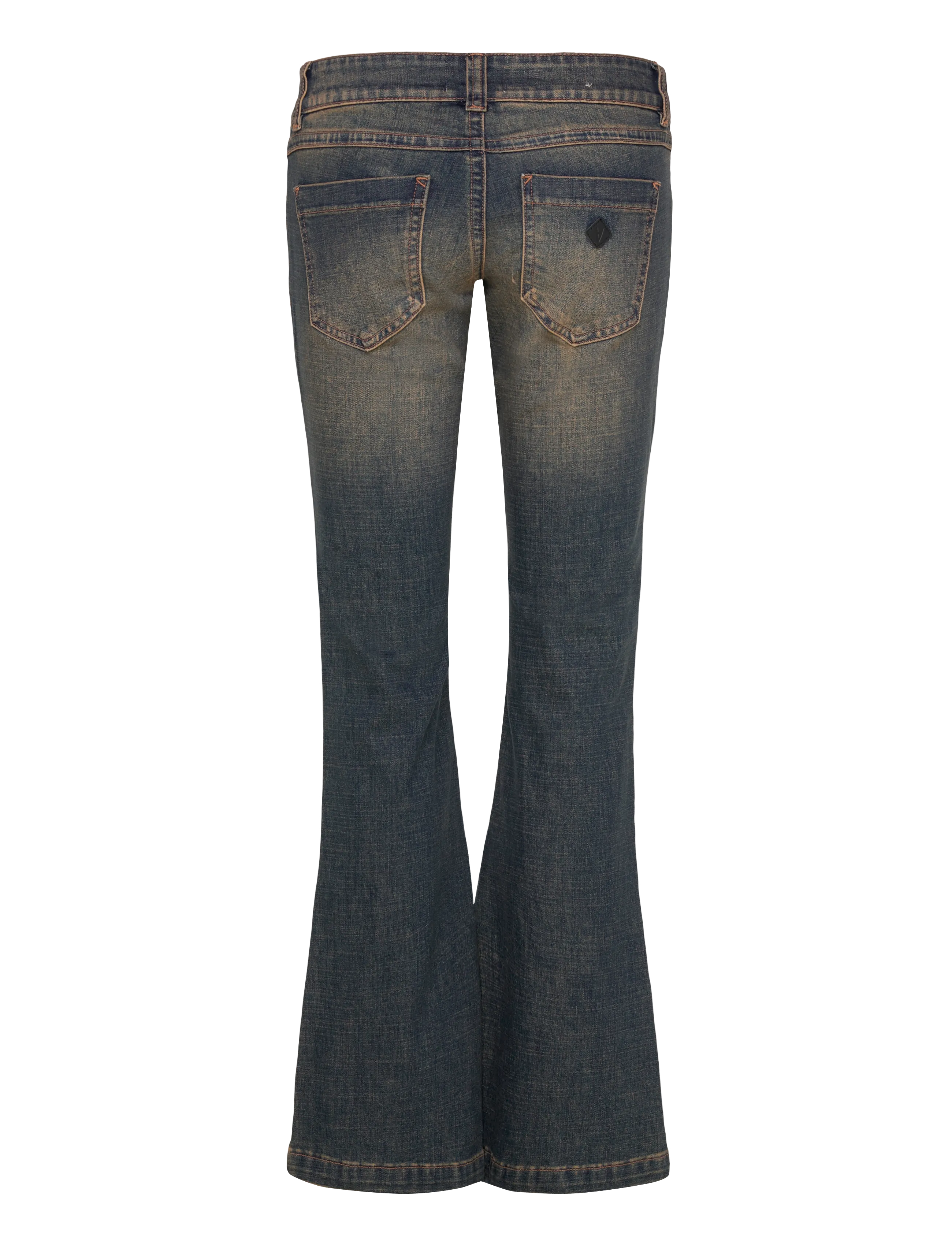 ABRAND - 00 SUPER LOW KICK KANDI KANDI - flared jeans - blue - 2