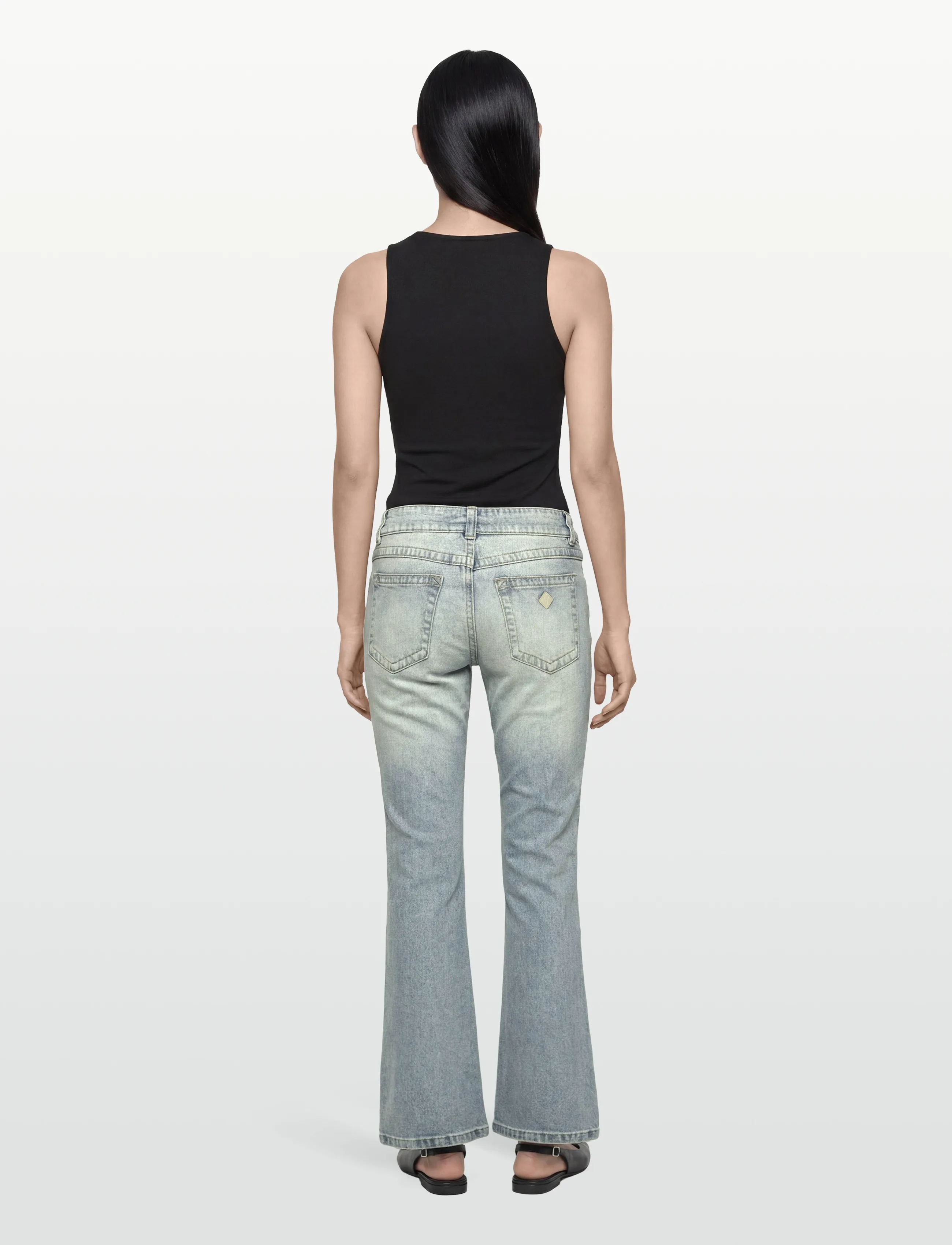 ABRAND - 99 LOW BOOT STELLA STELLA - bootcut jeans - blue - 4