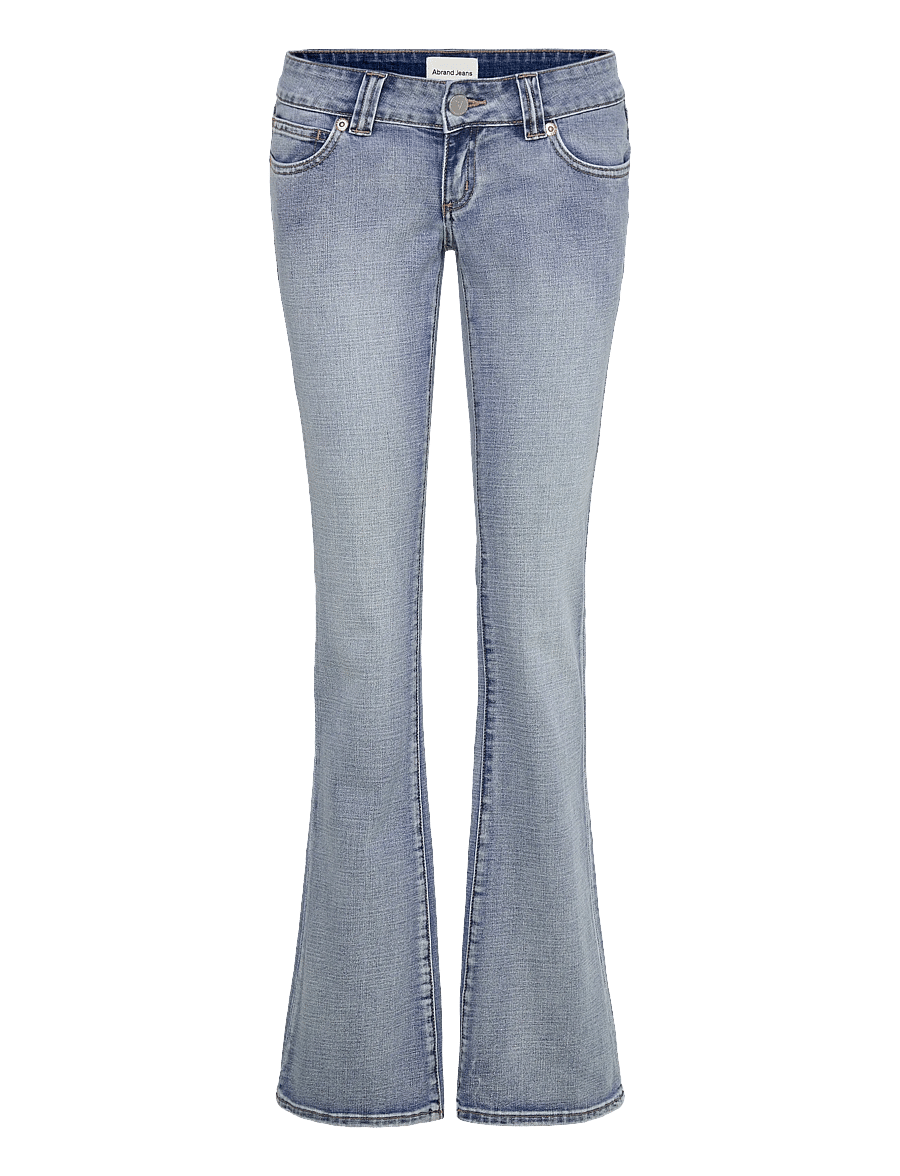 ABRAND - 00 SUPER LOW KICK TALL HARPER HARPER - bootcut jeans - blue - 0