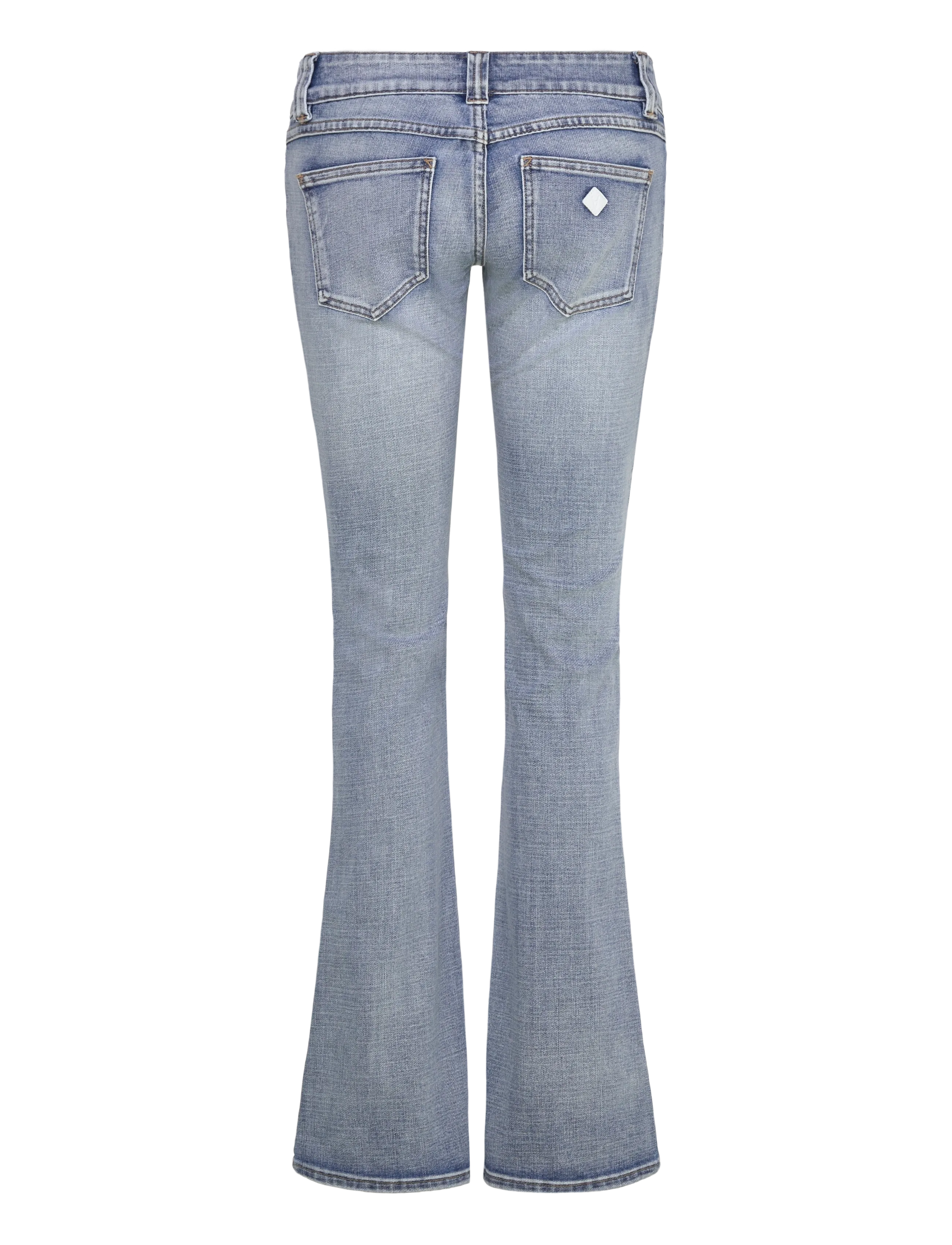 ABRAND - 00 SUPER LOW KICK TALL HARPER HARPER - bootcut gallabuxur - blue - 1