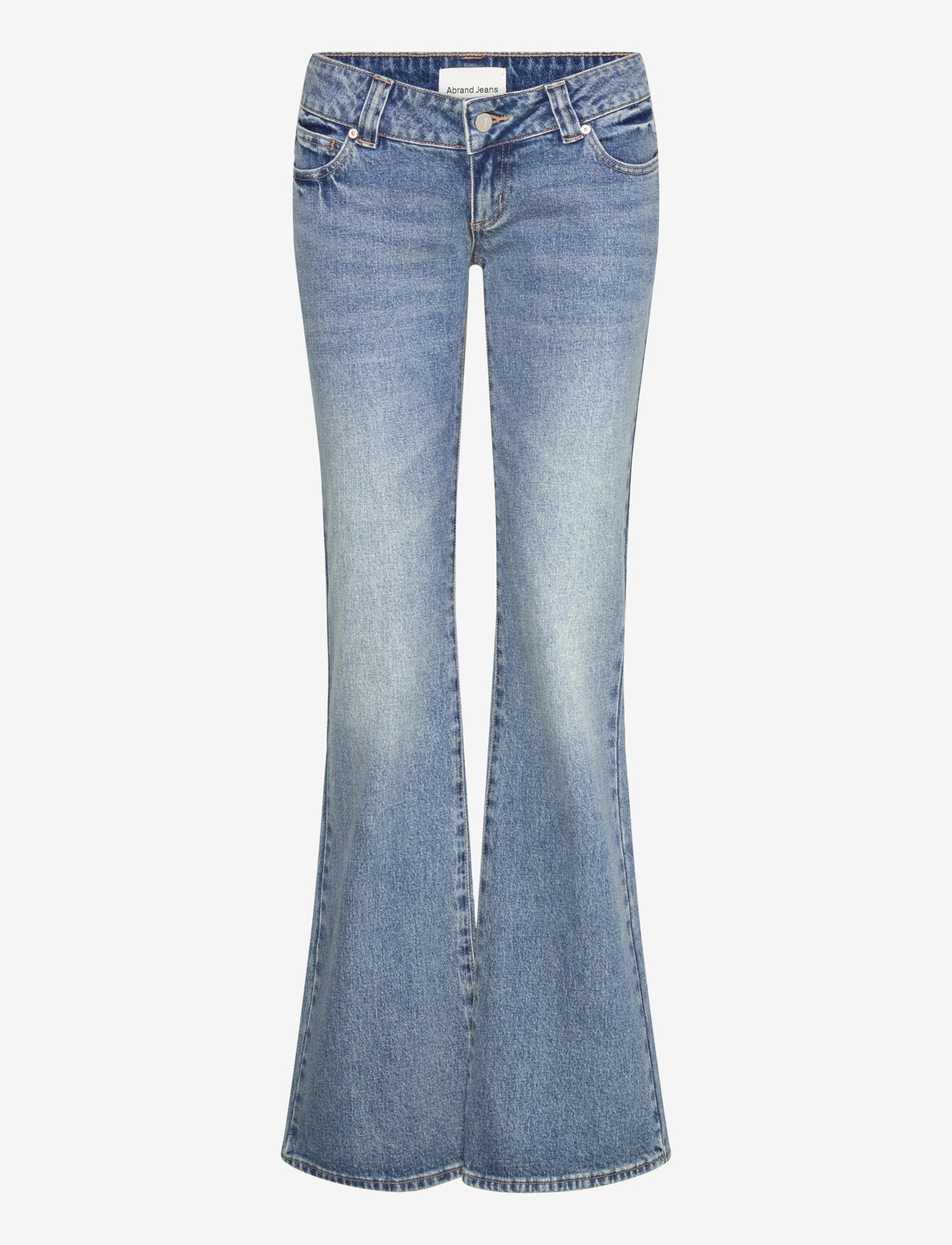 ABRAND - 00 SUPER LOW KICK TALL SELENA SELENA - utsvängda jeans - blue - 0