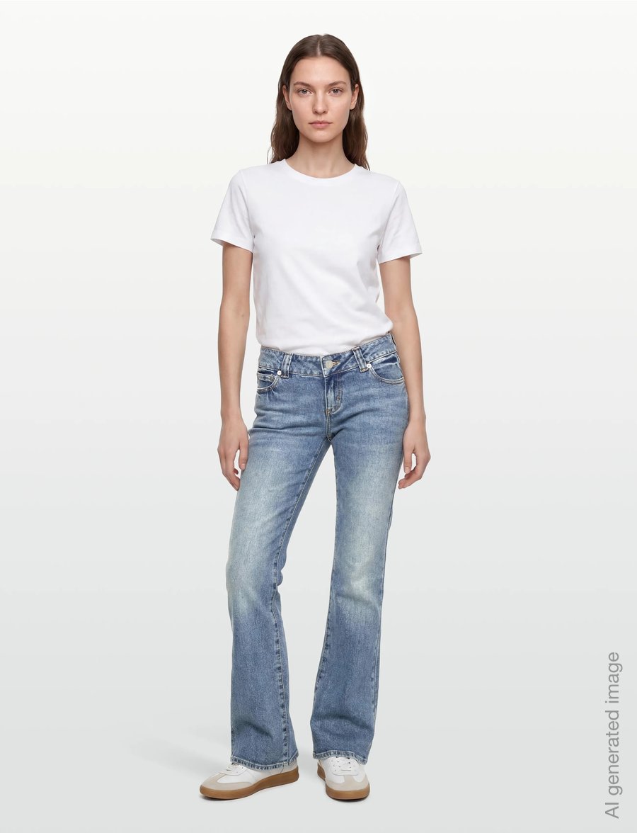 ABRAND - 00 SUPER LOW KICK TALL SELENA SELENA - alt laiad teksad - blue - 0