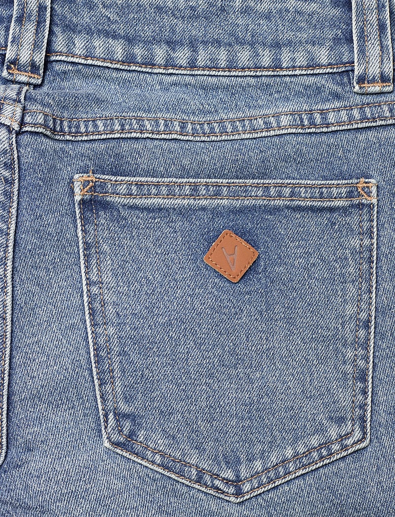 ABRAND - 00 SUPER LOW KICK TALL SELENA SELENA - utsvängda jeans - blue - 4