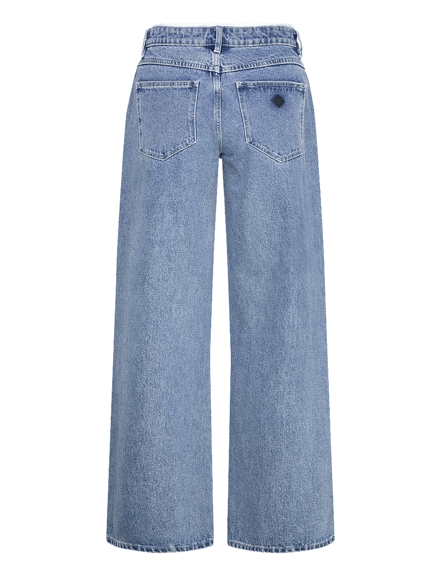 ABRAND - 99 LOW BAGGY SELENA LACE RCY SELENA - hosen mit weitem bein - blue - 2