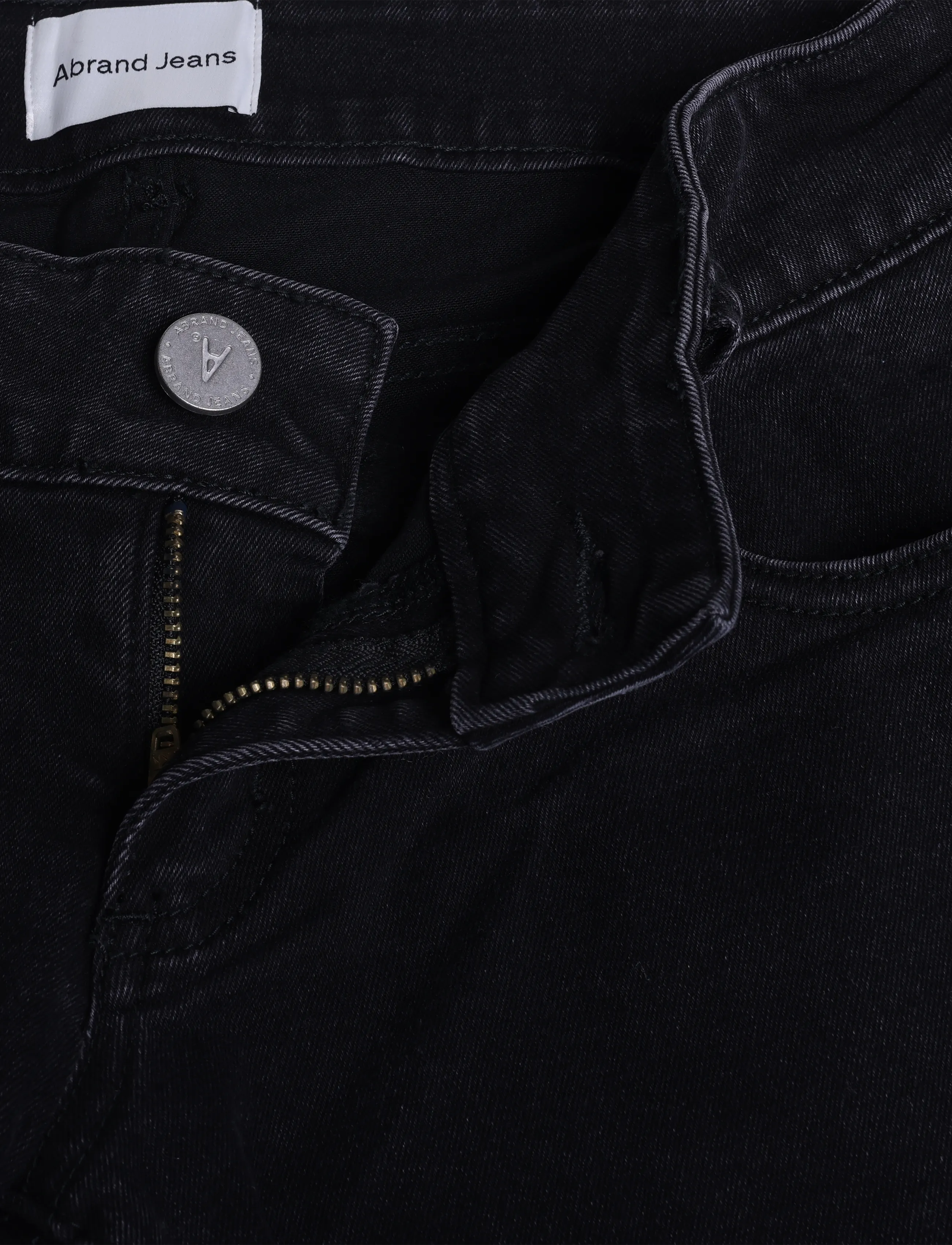ABRAND - 00 SUPER LOW KICK BRIE TALL BRIE - bootcut jeans - black - 2