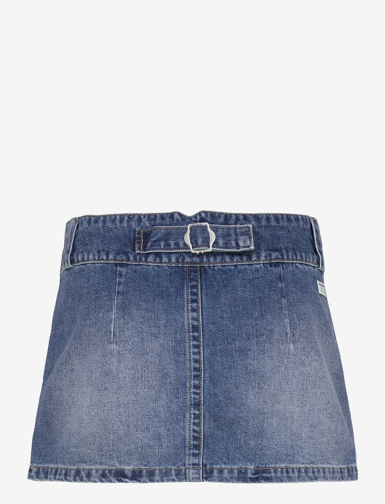 ABRAND - 99 LOW SKIRT BEBE TUXEDO BEBE - denim skirts - blue - 2