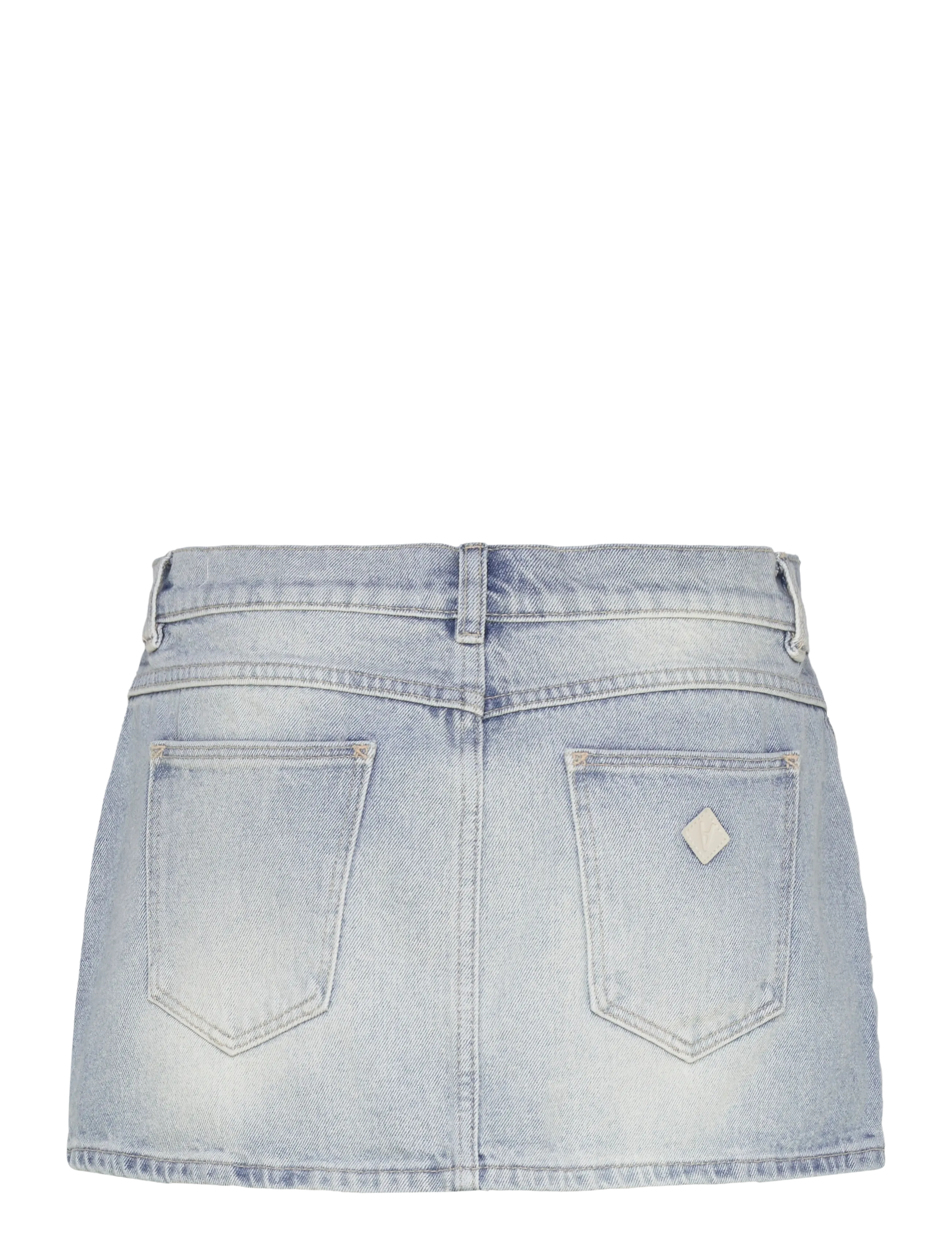 ABRAND - 99 LOW SKIRT STELLA STELLA - denim skirts - blue - 2