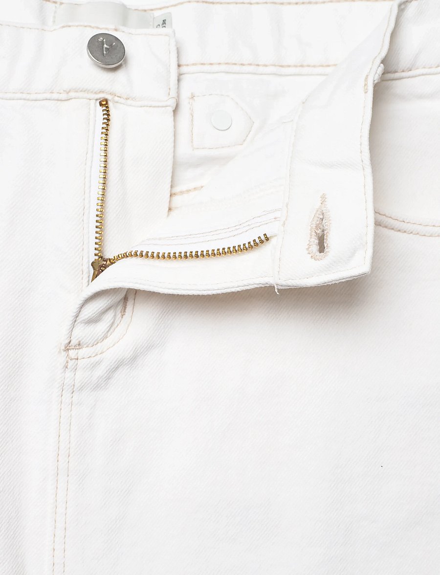 ABRAND - 99 LOW SKIRT WESTERN WHITE WESTERN WHITE - denimskjørt - white - 3
