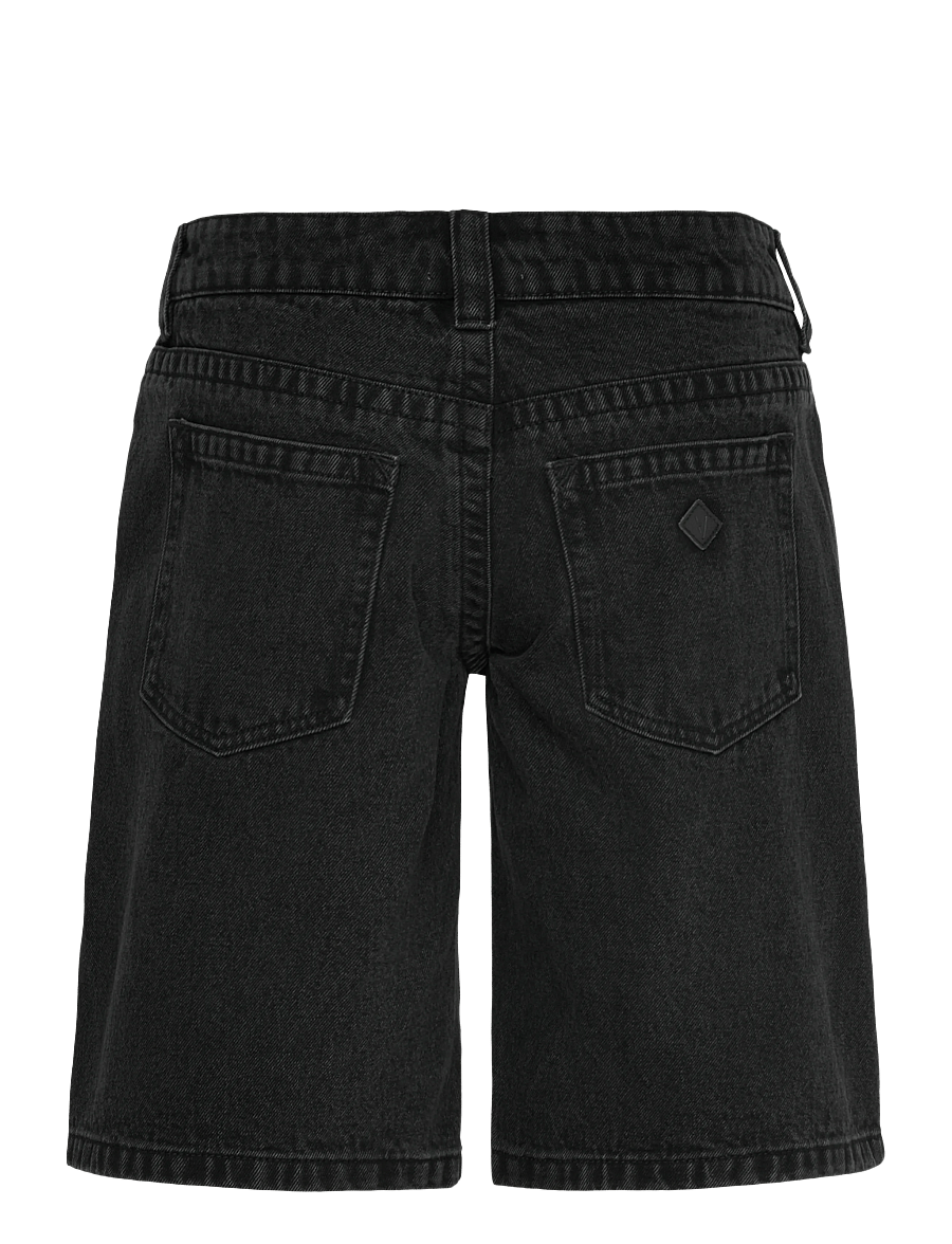 ABRAND - 00 SUPER LOW SHORT BRIE BRIE - jeansshorts - black - 1