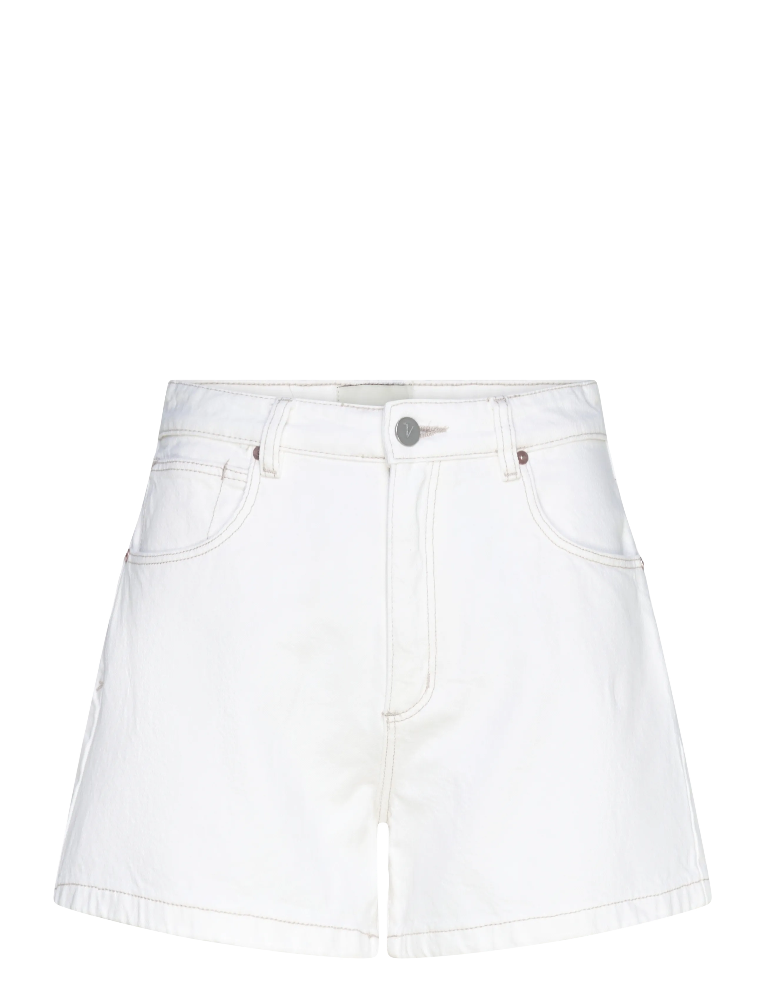 ABRAND VENICE SHORT WESTERN WHITE WESTERN WHITE - Clothing - WHITE / white