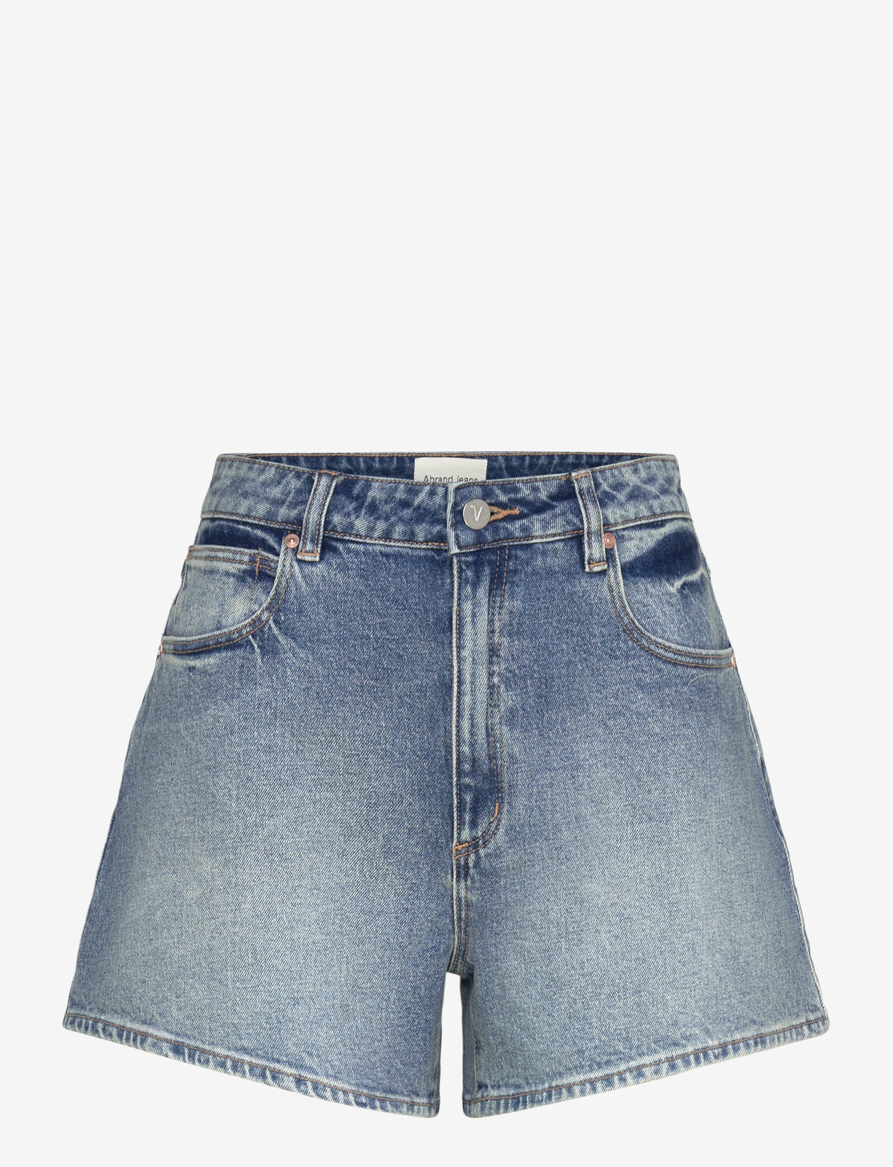 ABRAND - VENICE SHORT SELENA SELENA - jorts - blue - 0