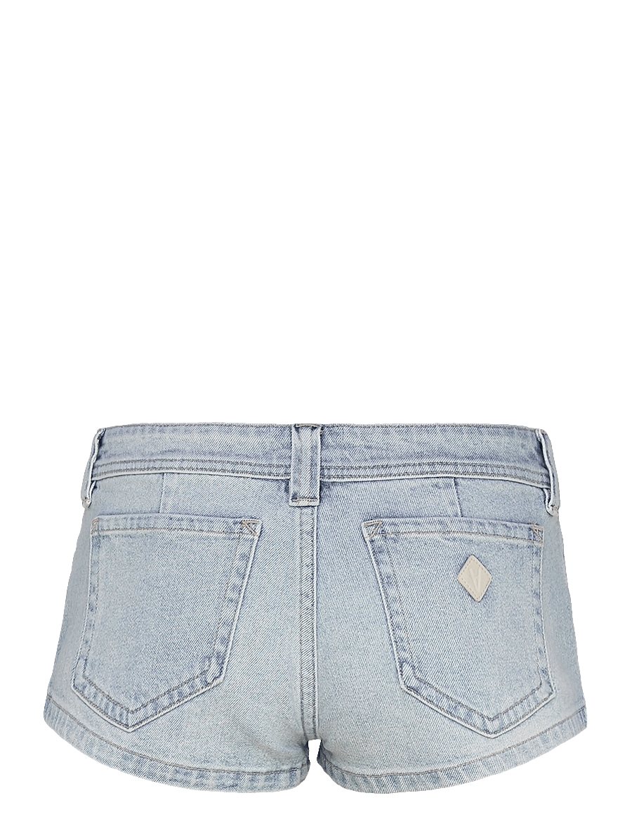 ABRAND - 00 SUPER LOW MINI SHORT STELLA STELLA - korte jeansbroeken - blue - 2