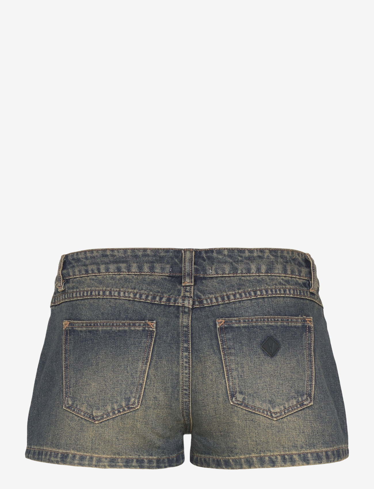 ABRAND - 99 LOW SHORT KANDI KANDI - shorts - blue - 1