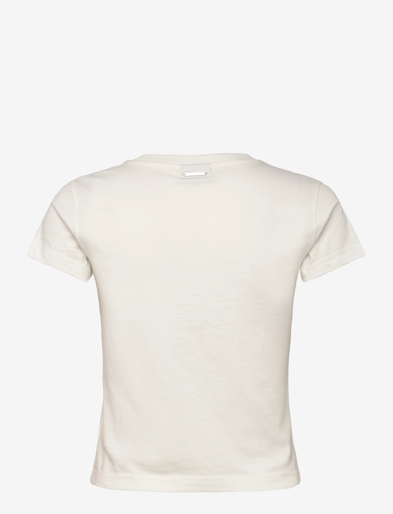 ABRAND - FILTHY BABY TEE WHITE SAND - t-shirts - white - 2