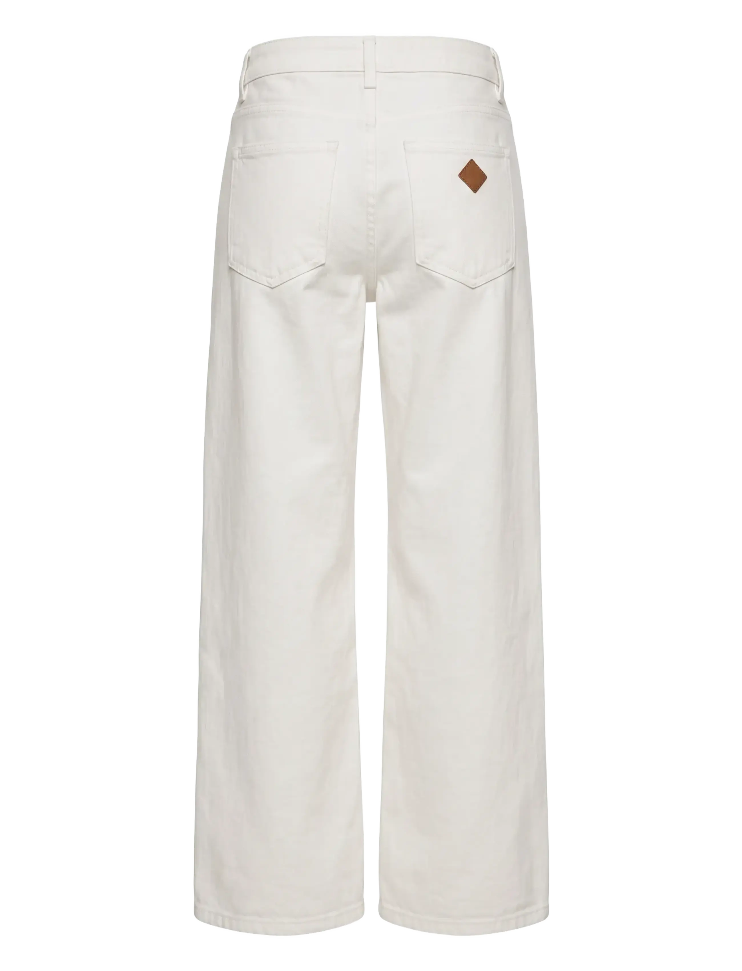 ABRAND - 95 MID BARREL PORCELAIN RCY PORCELAIN - barrel jeans - white - 2