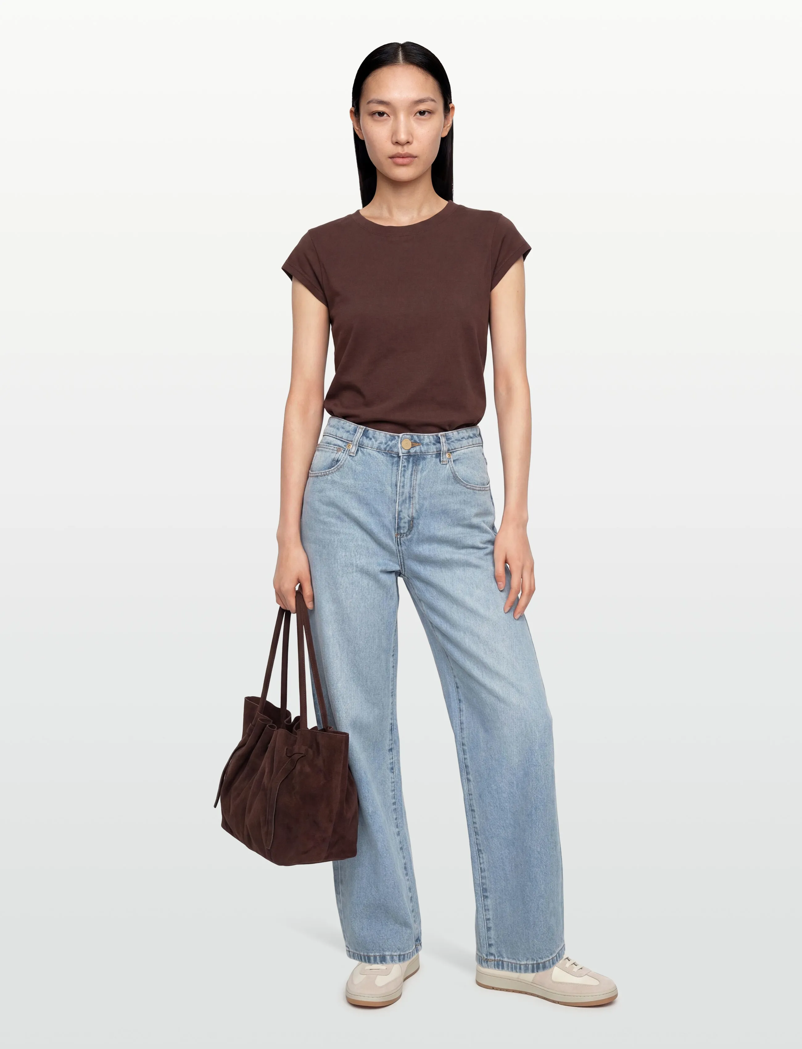 ABRAND 95 Mid Barrel Jody Jody Blue, 22, Blue, Jeans > Barrel Jeans, Dame