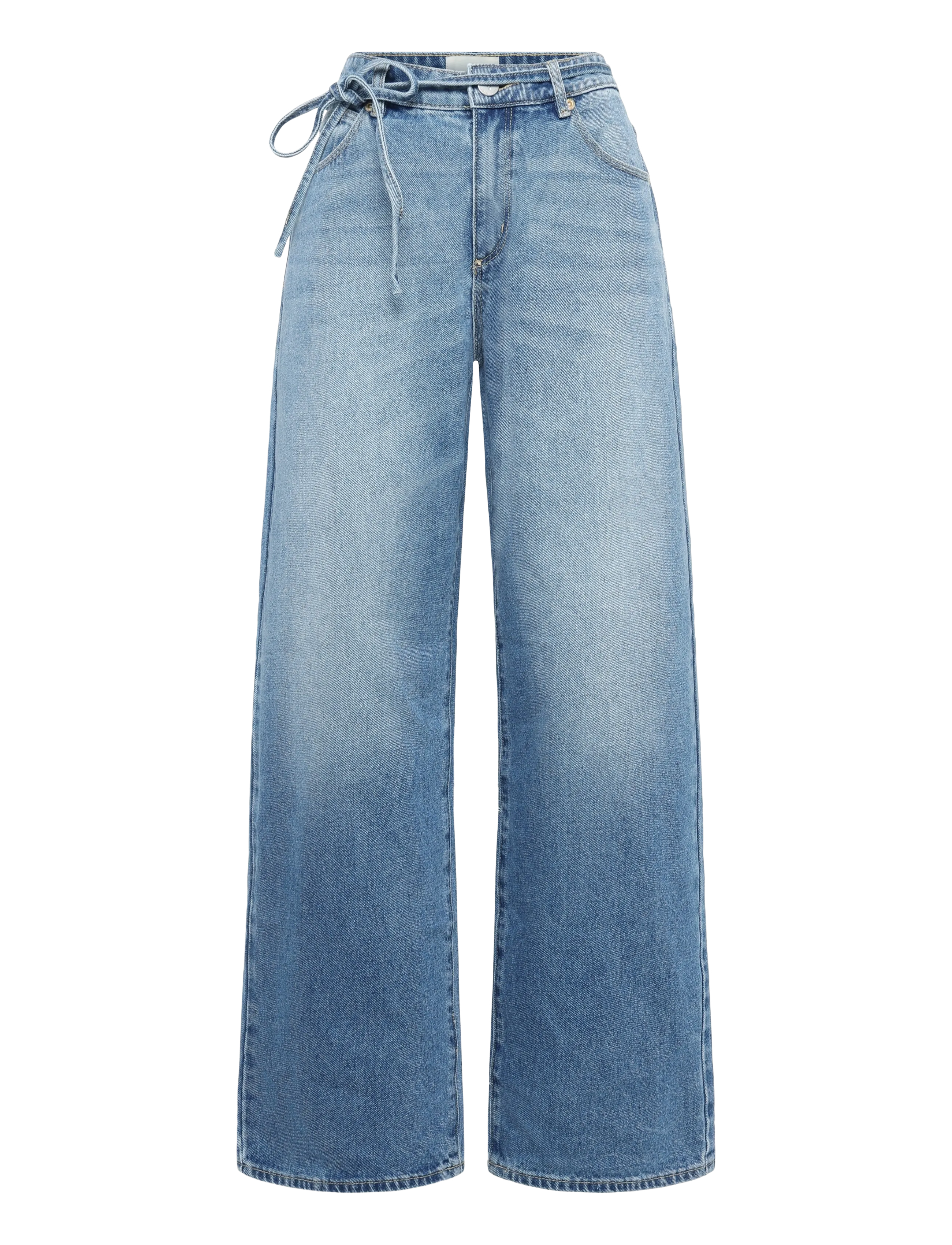 ABRAND - 99 LOW BAGGY NICOLA WORN TIE RCYNICOLA - blue - 1