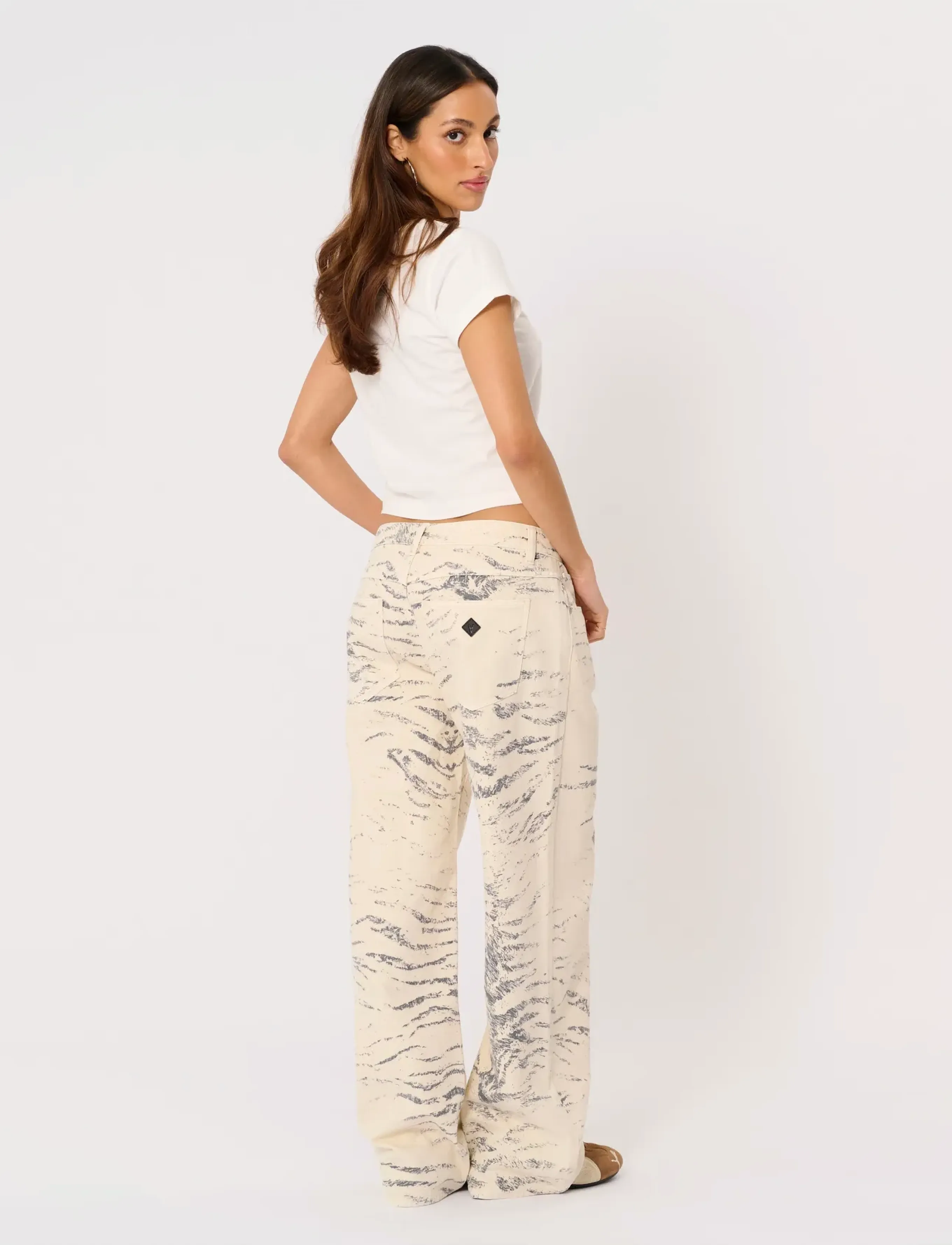 ABRAND - 99 LOW BAGGY VALENTINA RCYVALENTINA - brede jeans - multi - 3