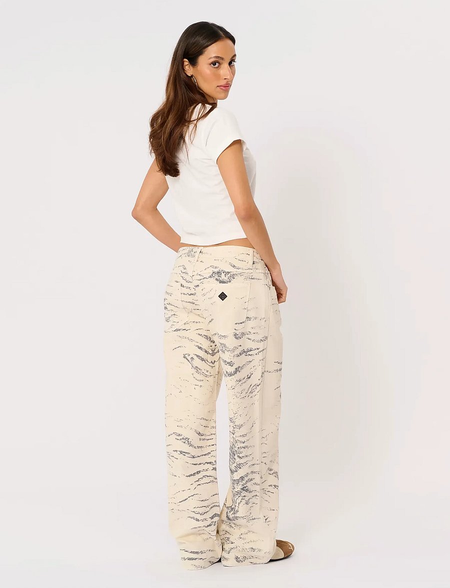 ABRAND - 99 LOW BAGGY VALENTINA RCYVALENTINA - brede jeans - multi - 3