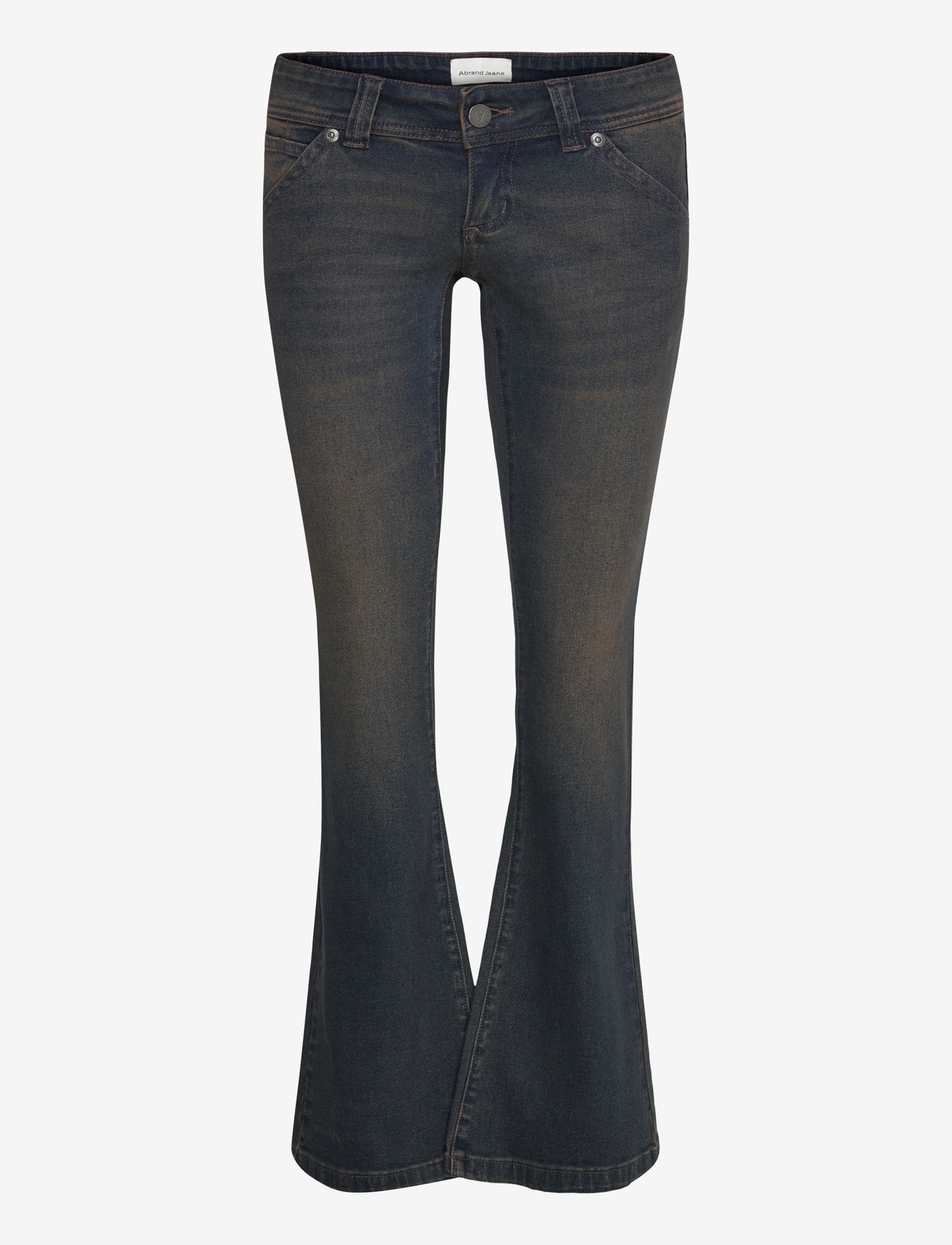 ABRAND - 00 SUPER LOW KICK BOWIEBOWIE - flared jeans - blue - 1