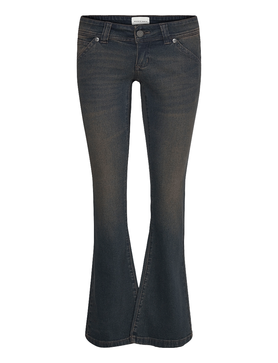 ABRAND - 00 SUPER LOW KICK BOWIEBOWIE - flared jeans - blue - 1
