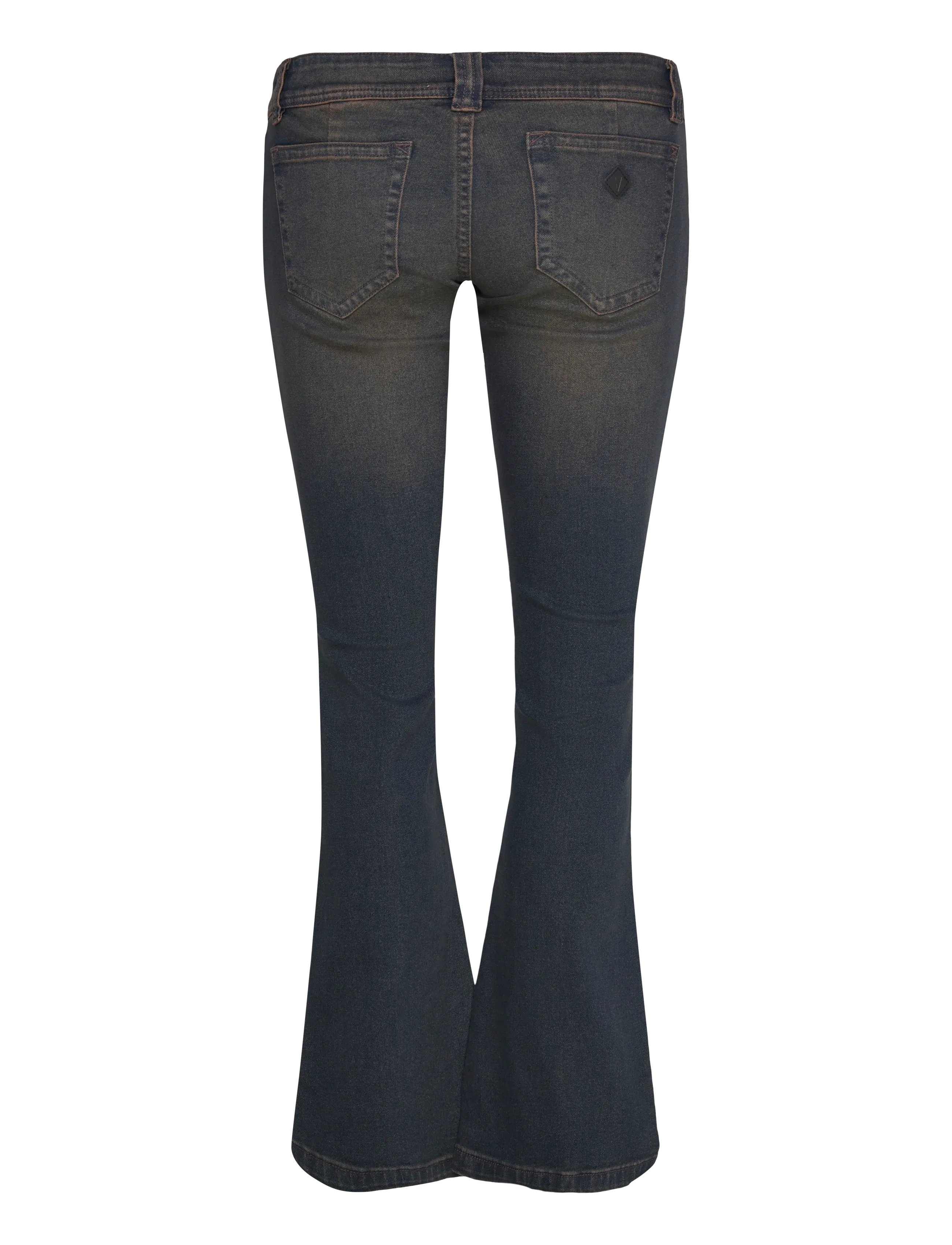 ABRAND - 00 SUPER LOW KICK BOWIEBOWIE - flared jeans - blue - 2