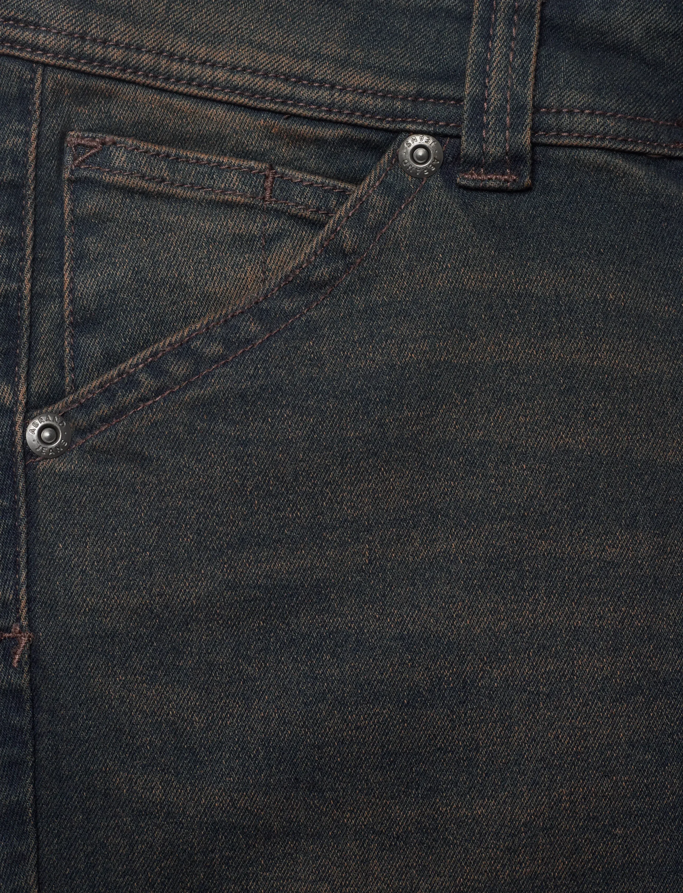 ABRAND - 00 SUPER LOW KICK BOWIEBOWIE - flared jeans - blue - 5