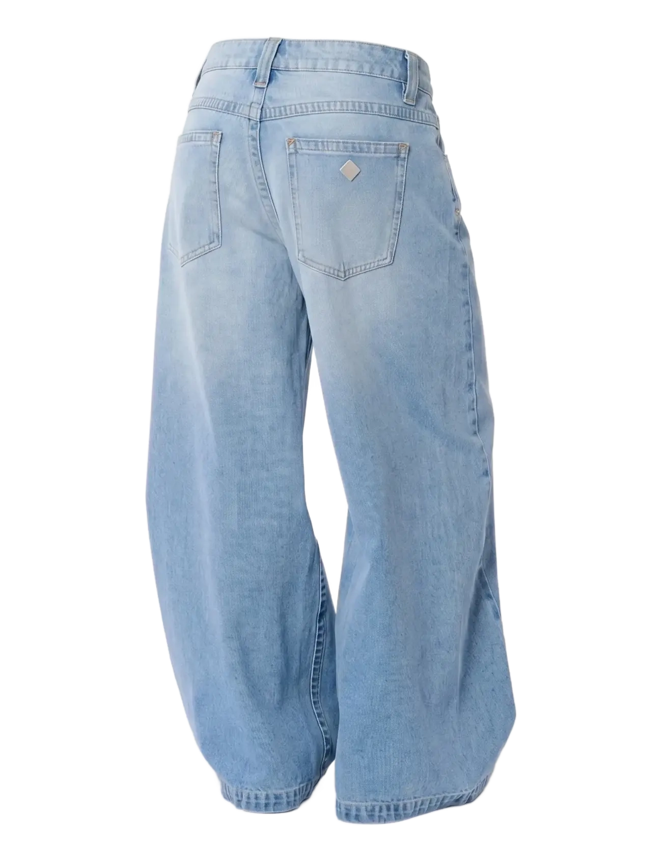 ABRAND - 99 LOW MEGA BAGGY JODY RCYJODY BLUE - brede jeans - blue - 2