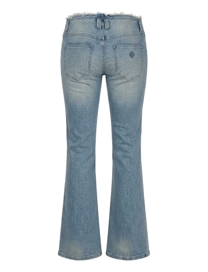 ABRAND - 00 SUPER LOW KICK MIKEYMIKEY - bootcut jeans - blue - 2
