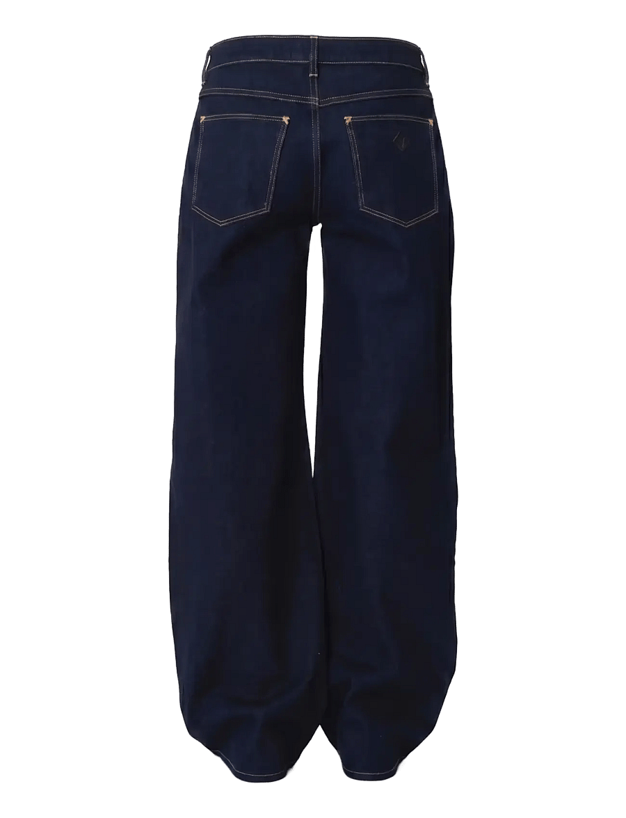 ABRAND - 99 LOW BAGGY RINSE RCYRINSE DENIM - brede jeans - blue - 2