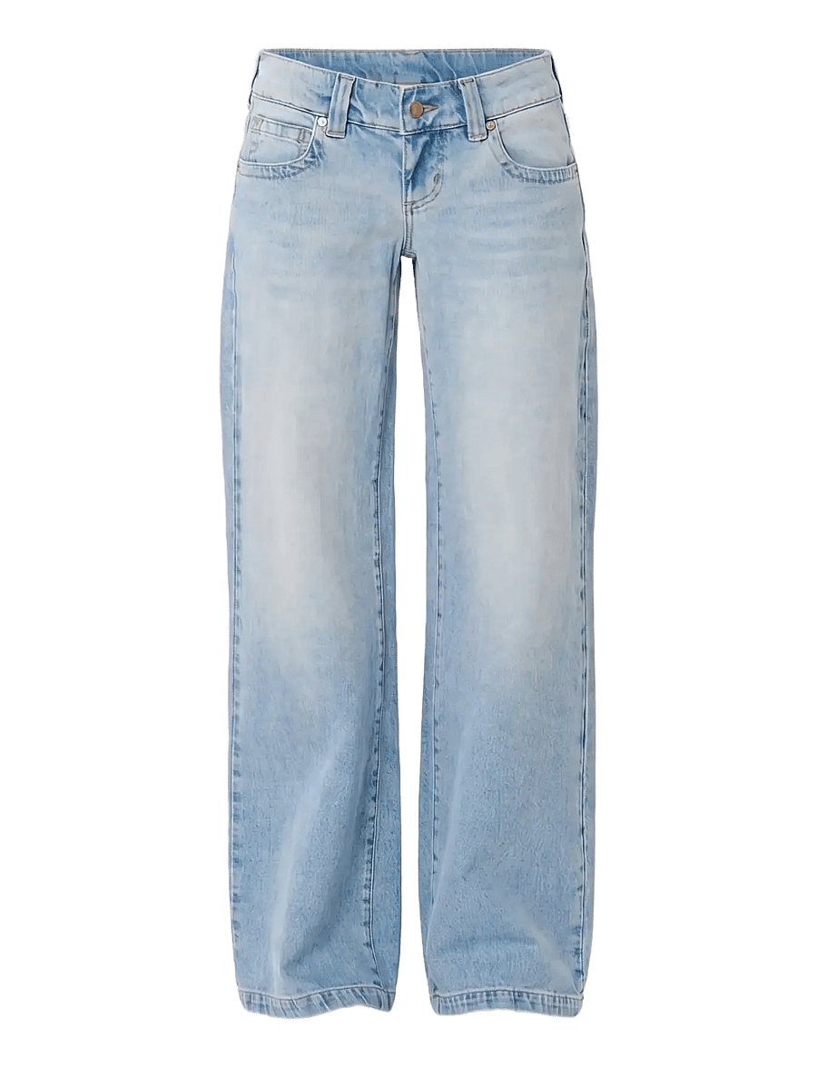 ABRAND - 00 SUPER LOW WIDE TALL JODYJODY BLUE - laia säärega teksad - blue - 1