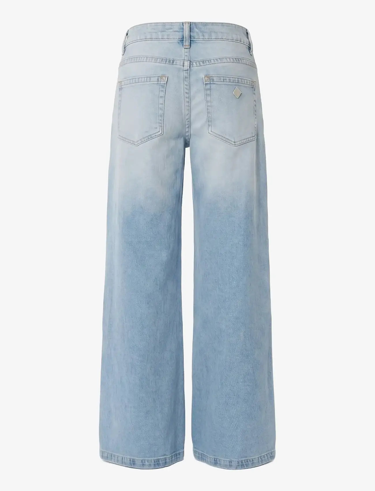 ABRAND - 00 SUPER LOW WIDE TALL JODYJODY BLUE - brede jeans - blue - 2
