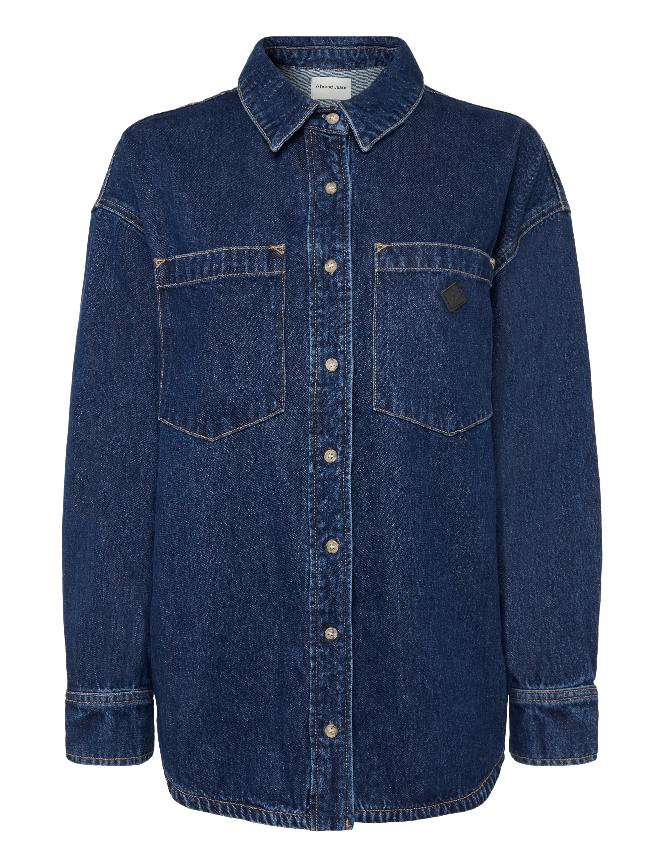 ABRAND OVERSIZED SHIRT TAVI - Bluser & Skjorter - BLUE / blue