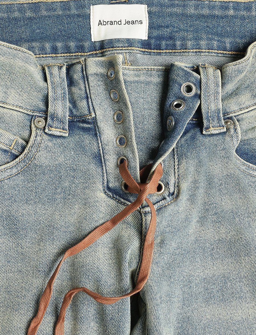ABRAND - 00 SUPER LOW KICK RHIANNON - flared jeans - blue - 3
