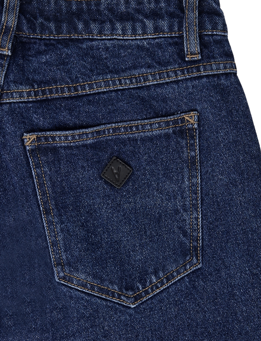 ABRAND - 95 MID BAGGY TAVI - laia säärega teksad - blue - 4