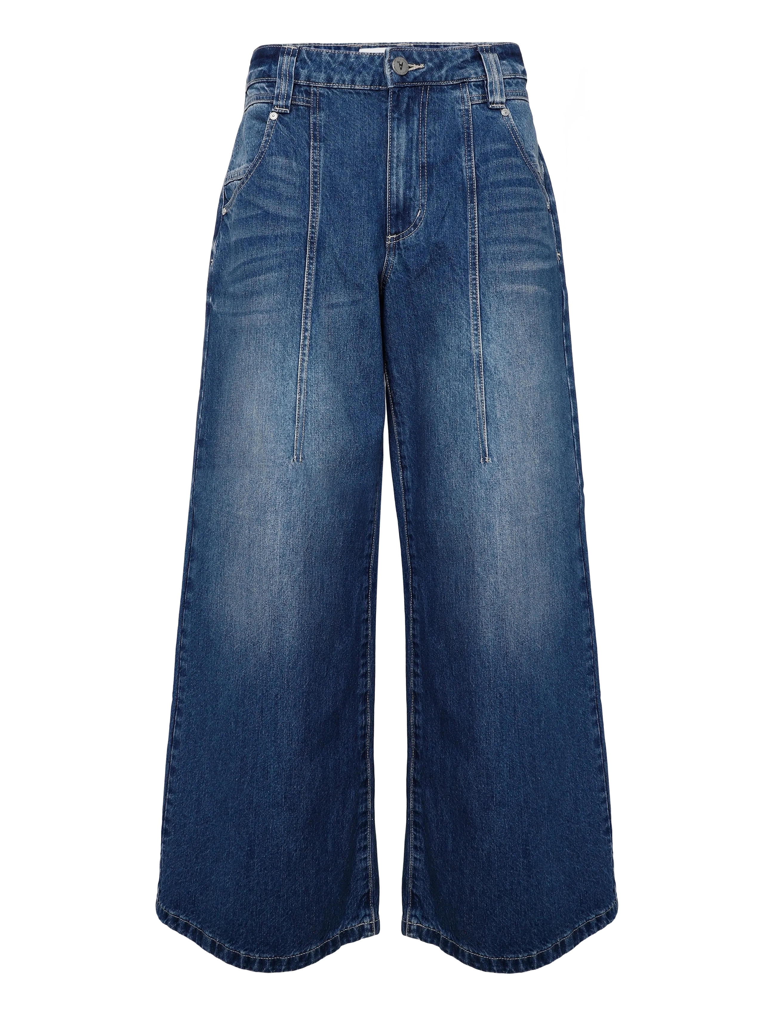 ABRAND 99 LOW SUPER BAGGY EVELYN RCY - Tøj - BLUE / blue