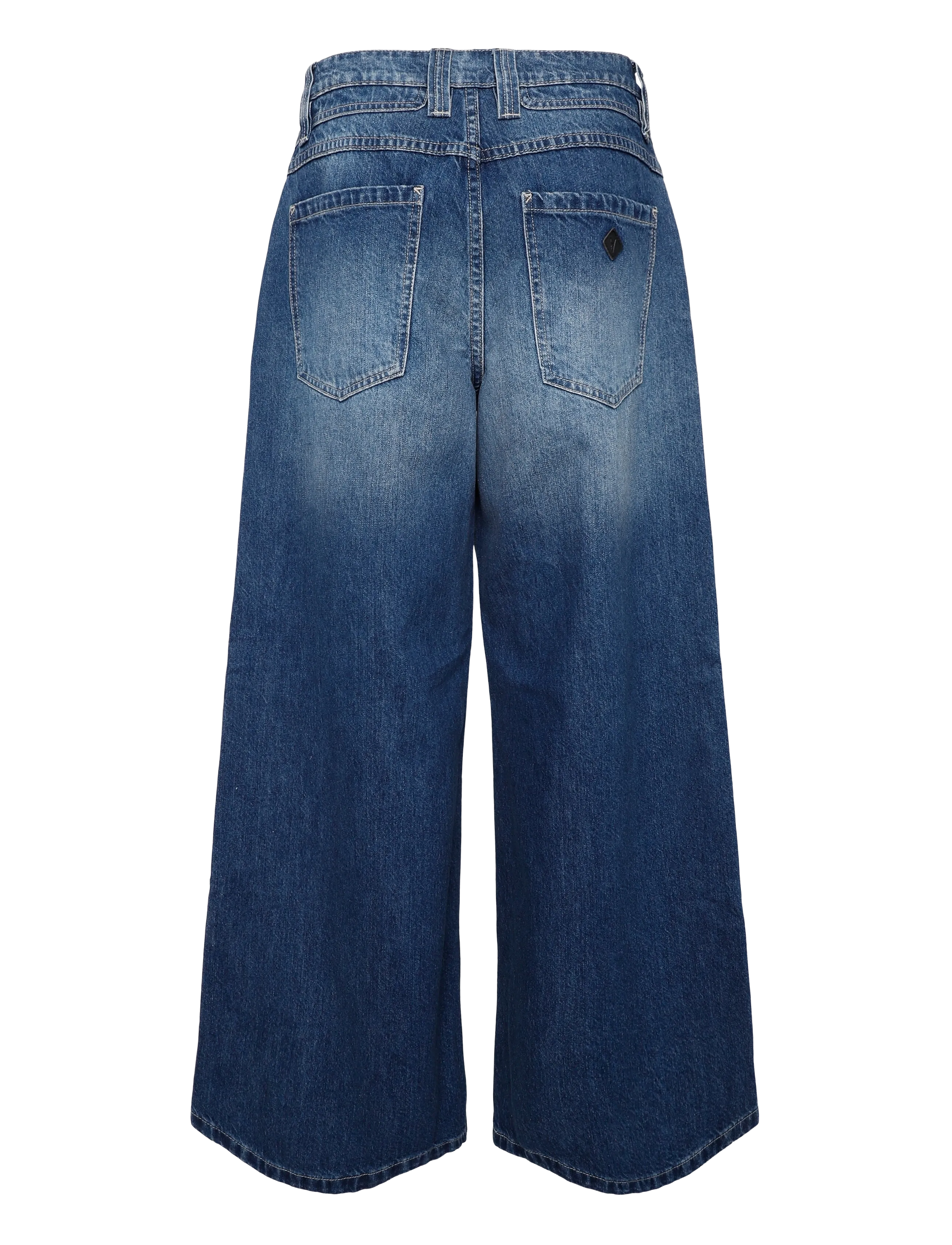 ABRAND - 99 LOW SUPER BAGGY EVELYN RCY - brede jeans - blue - 1