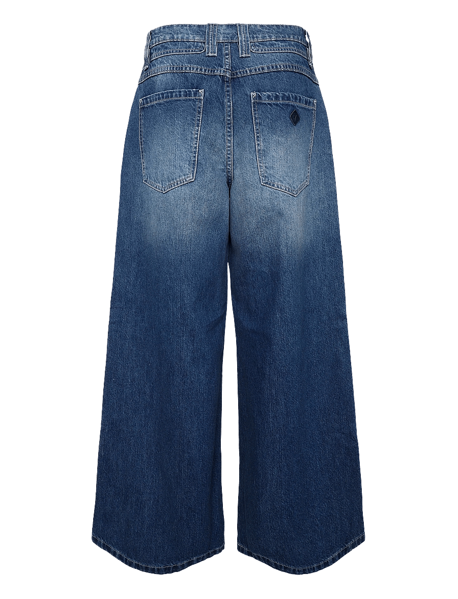 ABRAND - 99 LOW SUPER BAGGY EVELYN RCY - brede jeans - blue - 1