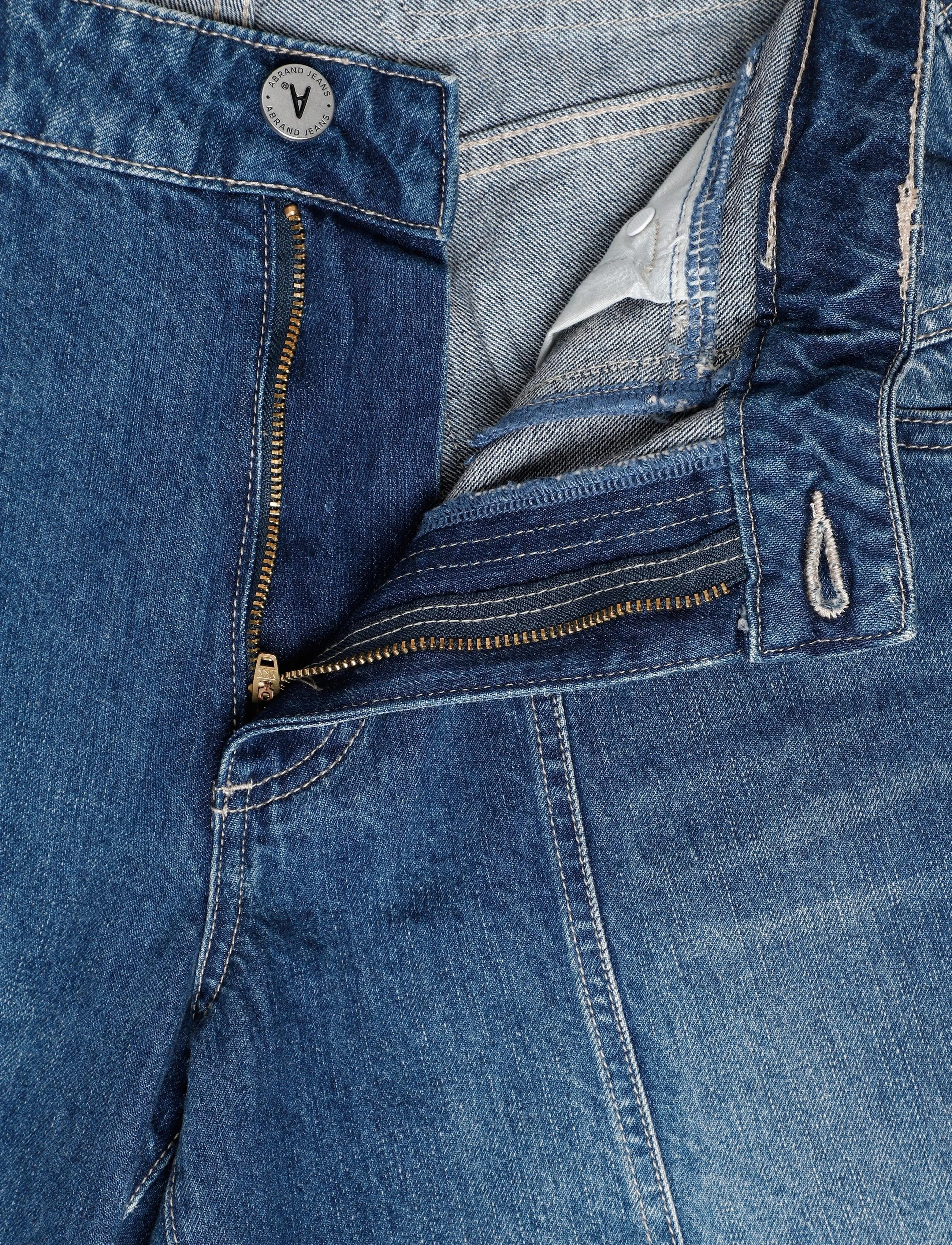 ABRAND - 99 LOW SUPER BAGGY EVELYN RCY - brede jeans - blue - 3