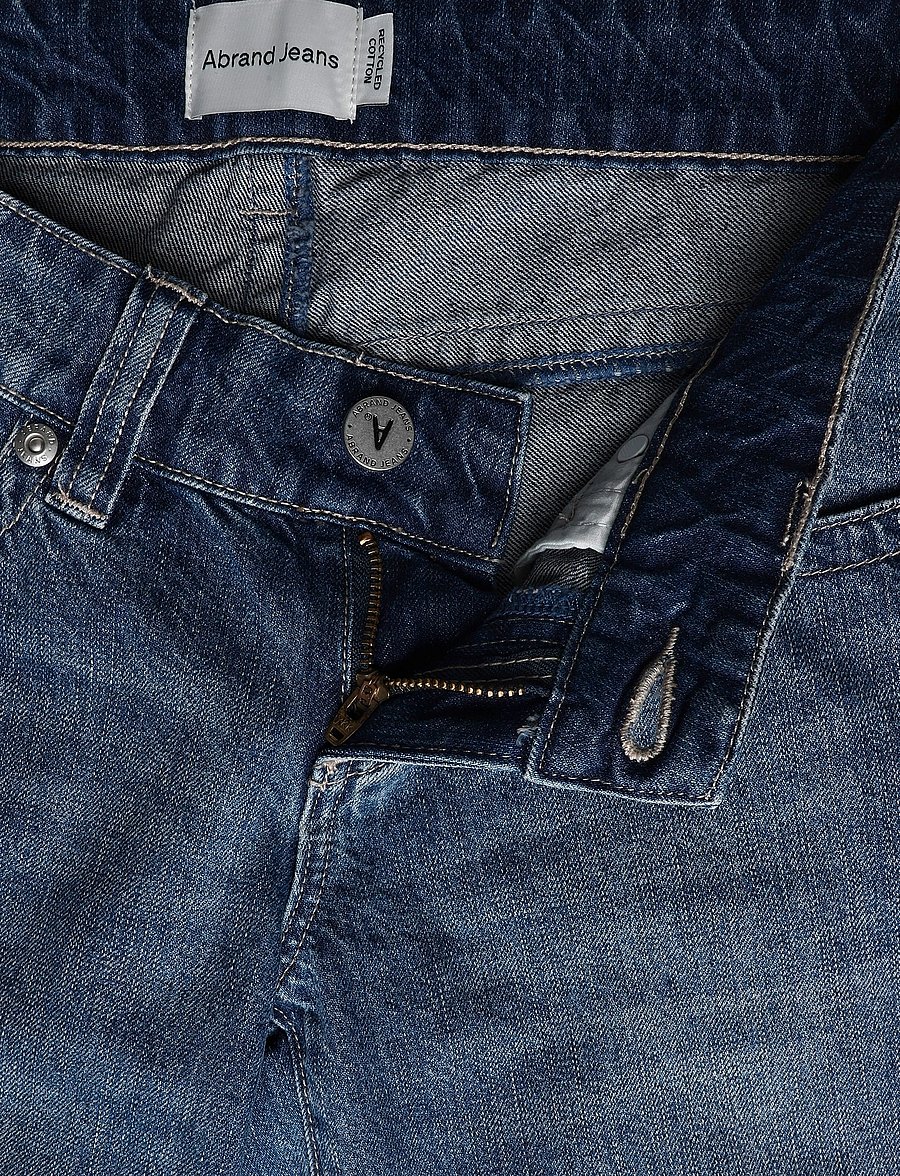 ABRAND - 00 SUPER LOW WIDE EVELYN RCY - brede jeans - blue - 3